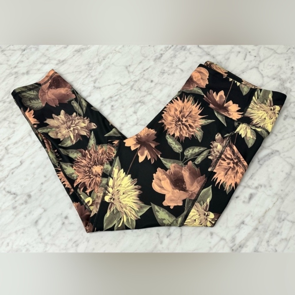 Marika Floral Leggings - Size 1X